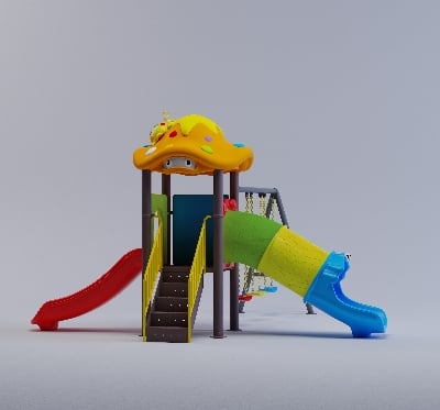Picture of Playtime Toys Exclusive Outdoor Happy Ocean Playground-002 (S2T1SW3)
