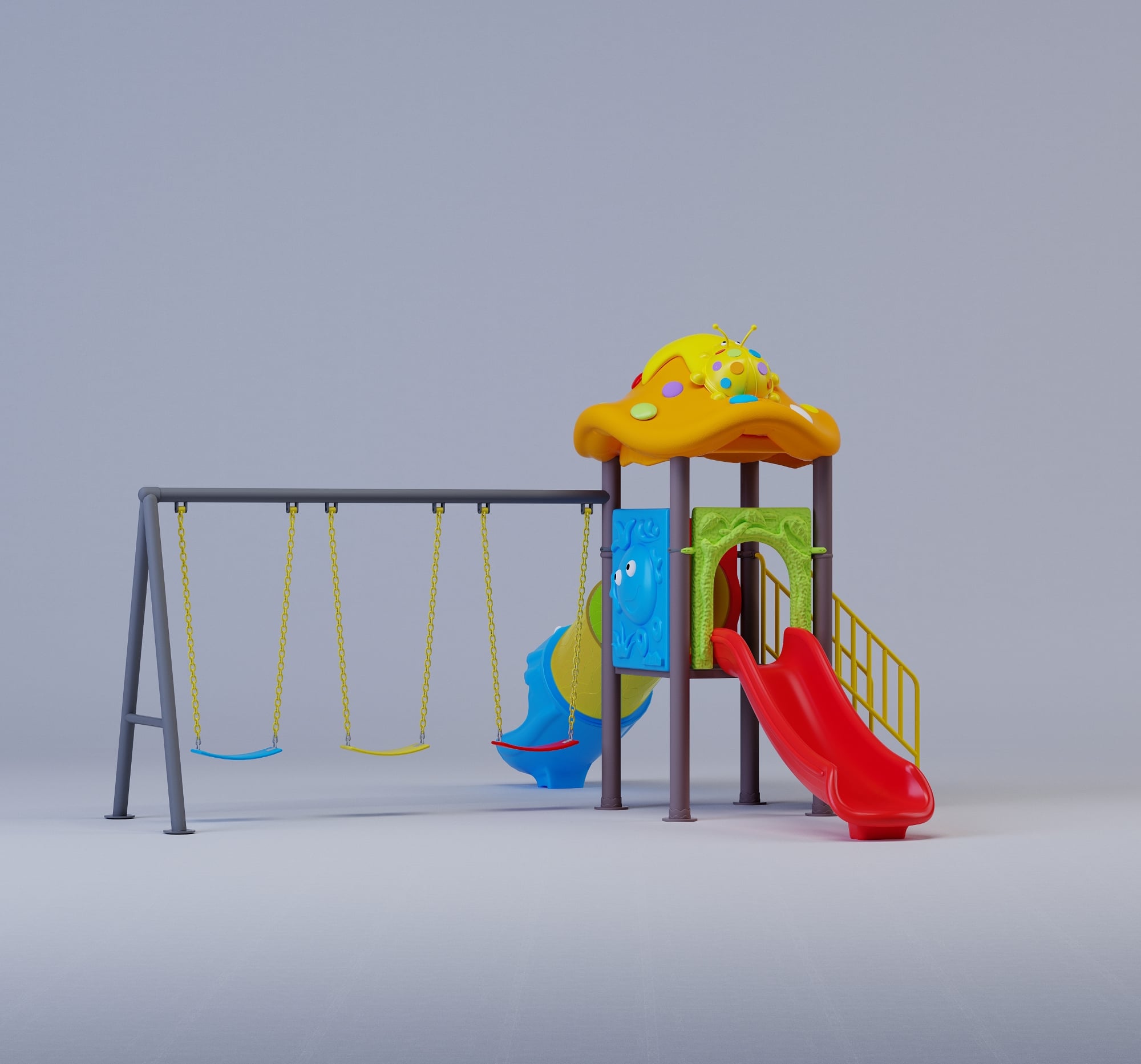 Picture of Playtime Toys Exclusive Outdoor Happy Ocean Playground-002 (S2T1SW3)