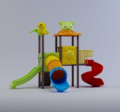 Picture of Playtime Toys Exclusive Outdoor Jungle House-Playground-002 (S3T1)