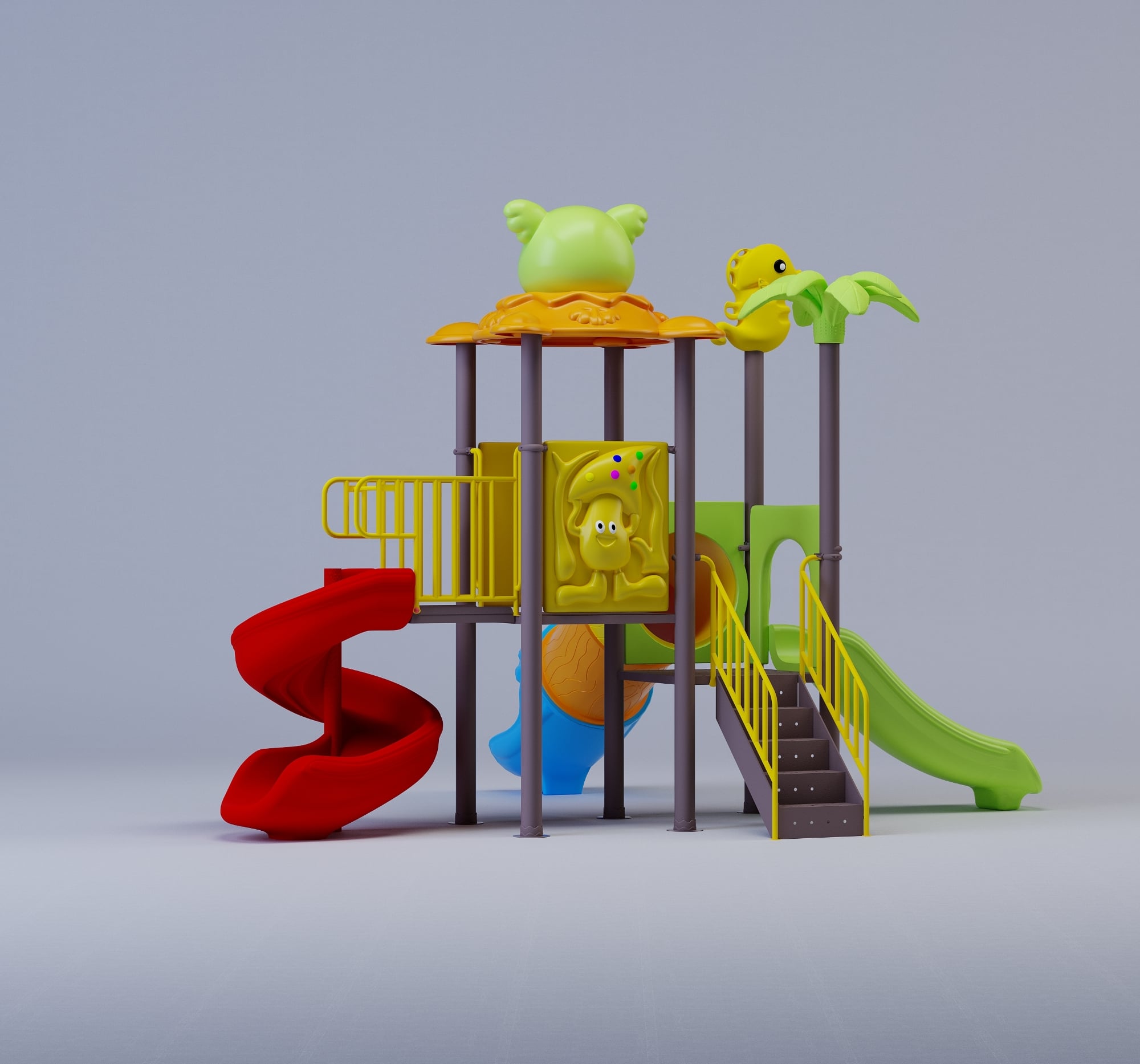 Picture of Playtime Toys Exclusive Outdoor Jungle House-Playground-002 (S3T1)