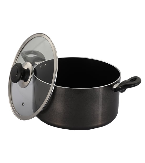 Picture of Topper Nonstick Glamour Casserole with Lid Ash 26cm 