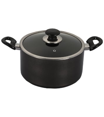 Picture of Topper Nonstick Glamour Casserole With Lid Ash 22 Cm 