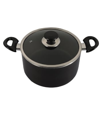 Picture of Topper Nonstick Glamour Casserole With Lid Ash 22 Cm 