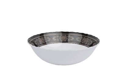 Picture of 9" Star Bowl-Black gold