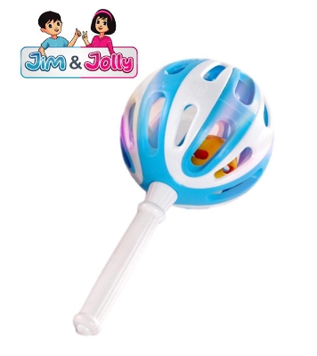 Buy Hand Bell Jhunjhuni With LED - Cyan Blue & White  Online at Best Price In Bangladesh