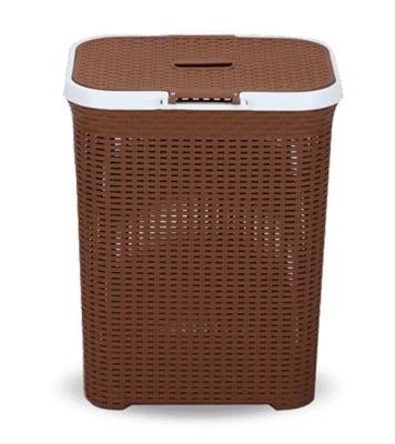 Cane Laundry Basket Medium -Assorted 