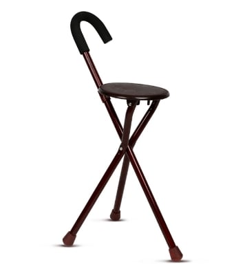 Buy Walking Stick With Stool Rose Wood at Best Price in Bangladesh