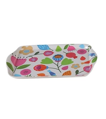 Picture of 11.5" Tray-Flowers