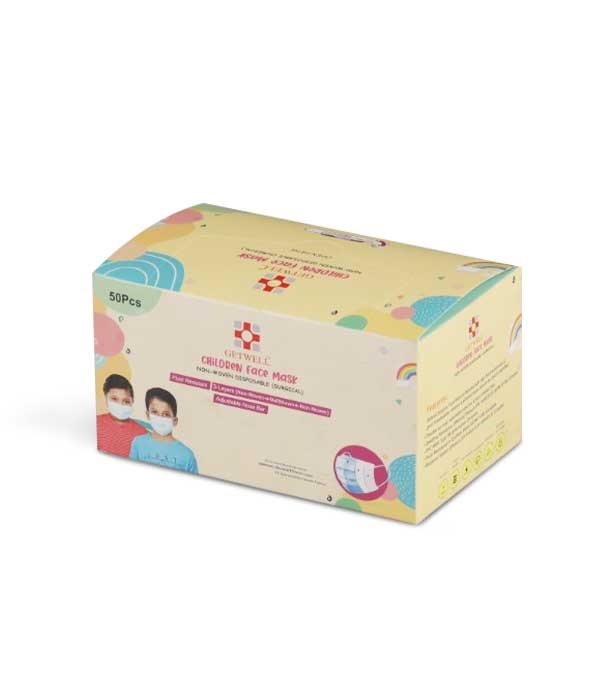 Picture of Getwell Non-Woven Face Mask for Children 50 PCS set