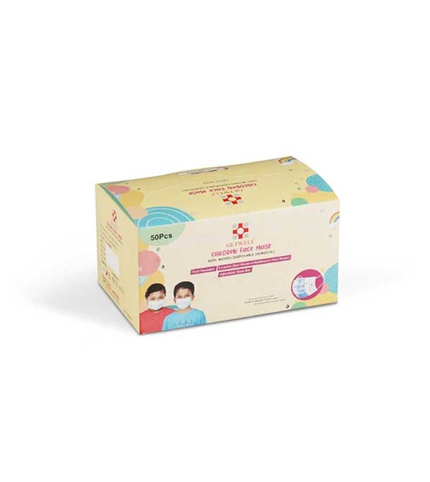 Picture of Getwell Non-Woven Face Mask for Children 50 PCS set
