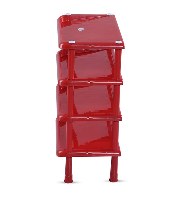 Buy Pacific Shoe Rack 4 Step Red at Best Price in Bangladesh