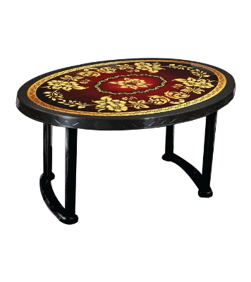Buy 6 Seated Deluxe Table-Print Black (Prince) (Pl/L) at Best Price In Bangladesh