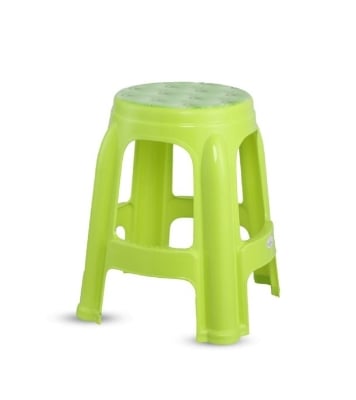 Buy Round Stool High (Printed) Lime Green Online in Bangladesh at Best Prices