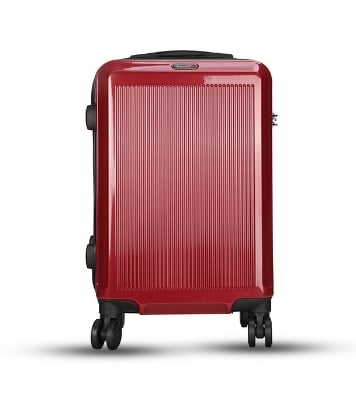Buy Travello Royal Zipper Luggage 20" Dark Red at Best Price In Bangladesh