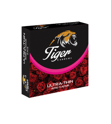 Buy Tiger Condom Plain Ultra Thin Rose Flv (36pcs) Online 