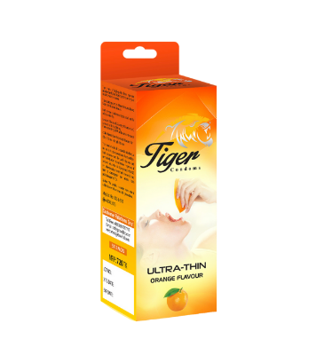 Buy Tiger Condom Plain Ultra Thin Orange Flv (36pcs) Online