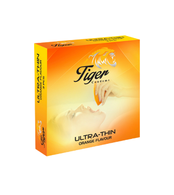 Buy Tiger Condom Plain Ultra Thin Orange Flv (36pcs) Online