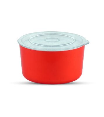 Picture of Mina Container Big White & Red