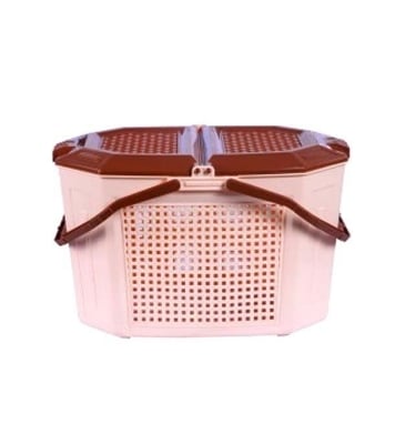 Buy Family Basket Cream & Brown Online at Best Price