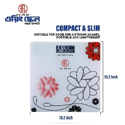 Picture of RFL Weighing Scale Personal Ss T.gls Lighting Display