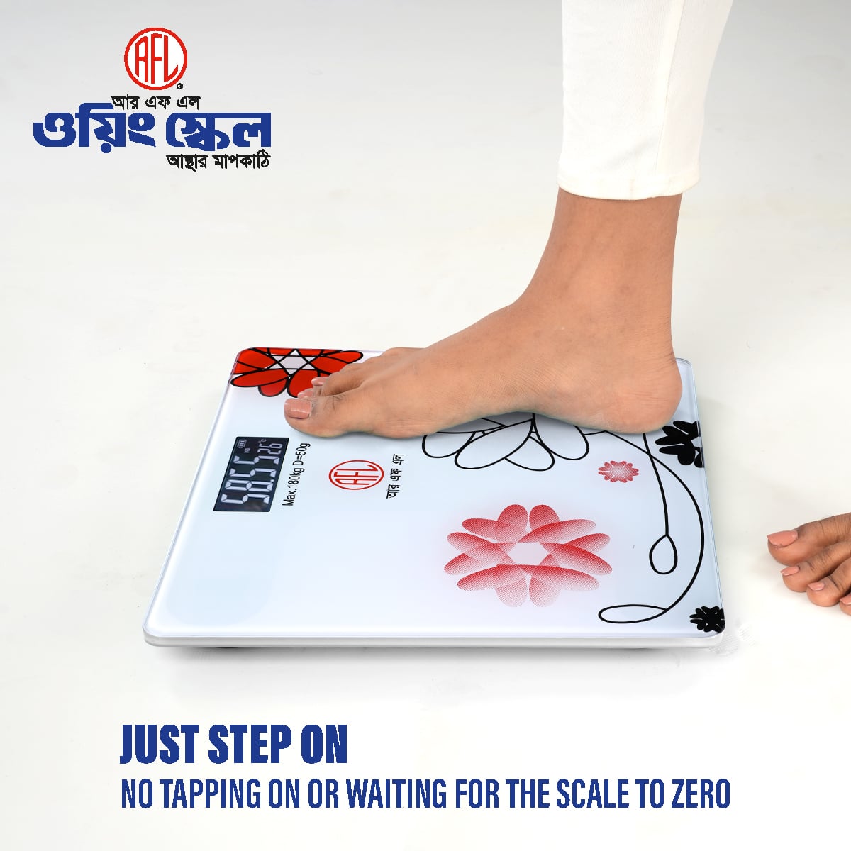 Picture of RFL Weighing Scale Personal Ss T.gls Lighting Display