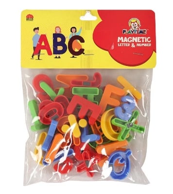 Picture of Magnetic Capital Letter and Numbers