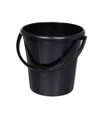 Buy Super Bucket 12L Black TEL Online at Best Price