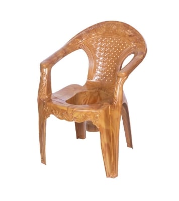 Picture of King Commode Chair W/O Lid Sandal Wood