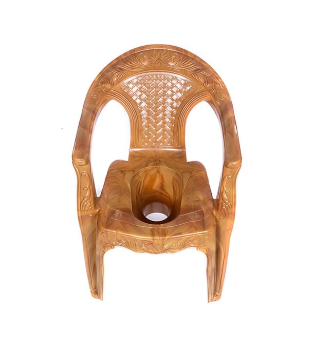 Picture of King Commode Chair W/O Lid Sandal Wood