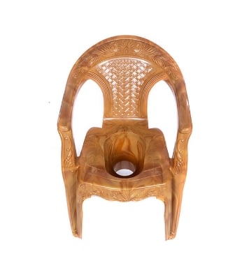 Picture of King Commode Chair W/O Lid Sandal Wood
