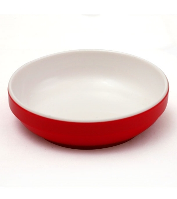 Picture of Winter Bowl Red & White 8"