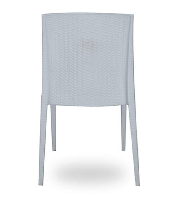 Buy Caino Armless Chair White Online