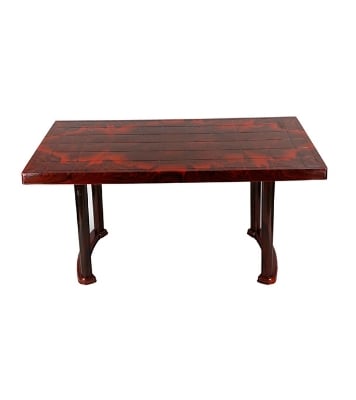 Picture of Dining Table 4 Seat Rtg Plas Leg Rose Wood