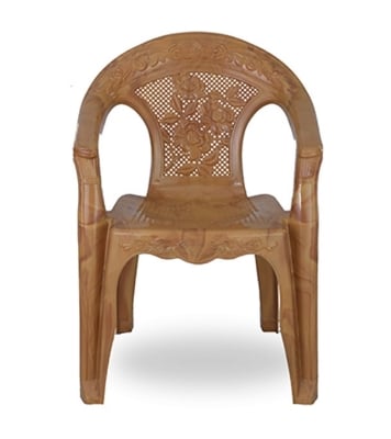 Buy RFL Deluxe Garden Chair Net Flower Sandal Wood Online