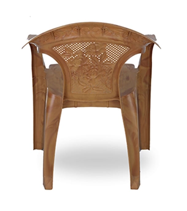 Buy RFL Deluxe Garden Chair Net Flower Sandal Wood Online