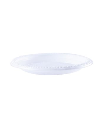 Picture of Plate 50 Pcs Set-18 CM-White