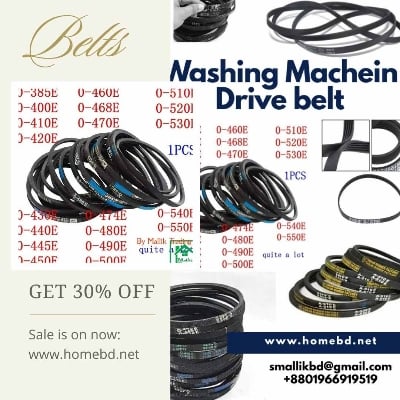 washing machine belt. V Belt O-660E. washing machine belt.washing machine drive belt