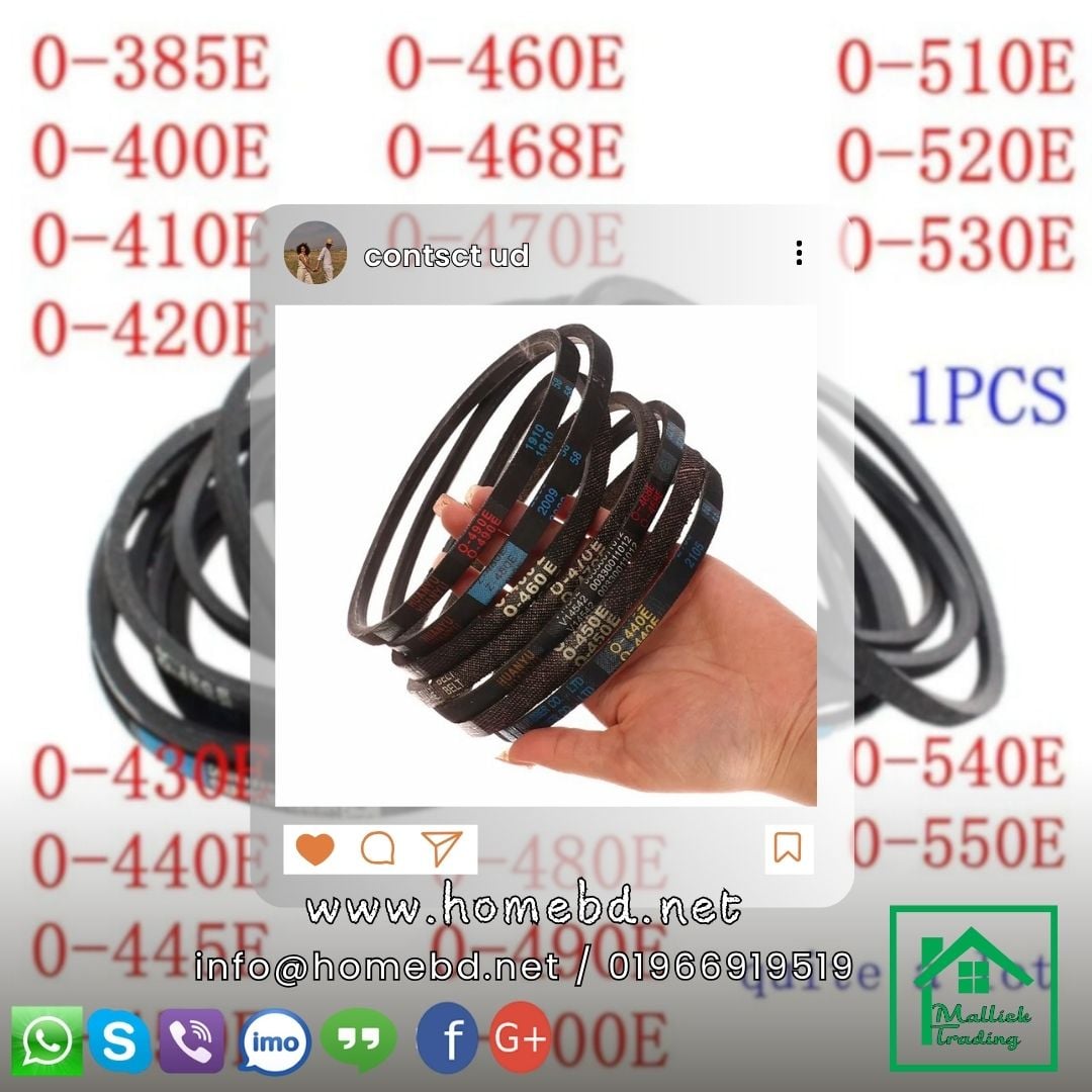washing machine belt. V Belt O-660E. washing machine belt.washing machine drive belt