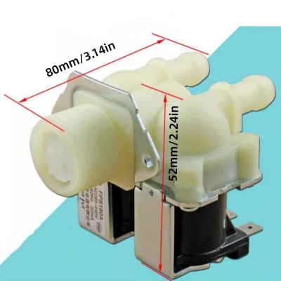washing machine water inlet valve, water inlet valve, Solenoid Valve Two-way 220V AC