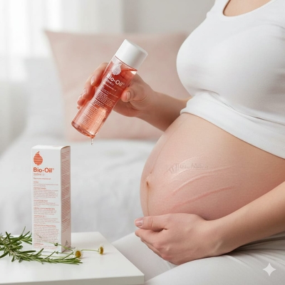 Picture of Bio Oil Skincare Body Oil Vitamin E Serum for Scars & Stretchmarks - 125ml