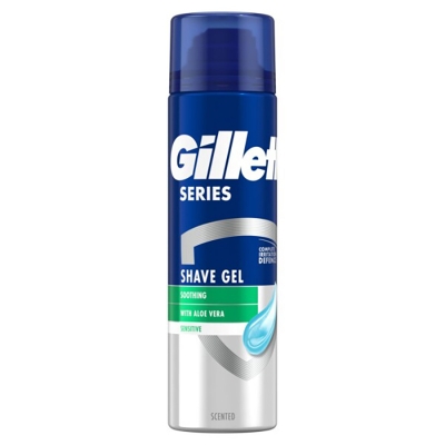 Picture of Gillette Series Soothing Shaving Gel with Aloe Vera Sensitive Skin - 200ml