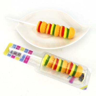 Picture of BUNGER GUMMY CANDY LOLLIPOP 24 pcs box