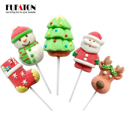 Picture of royal pai marshmallow lollipop 24 pcs