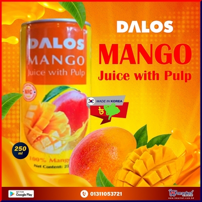 Picture of Dalos Mango Juice With Pulp 250ml