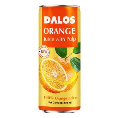 Picture of Dalos Orange Juice with Pulp 250 ml