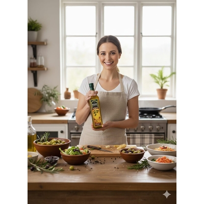Picture of Virginia Green Garden Extra Virgin Olive Oil- 1 Litter
