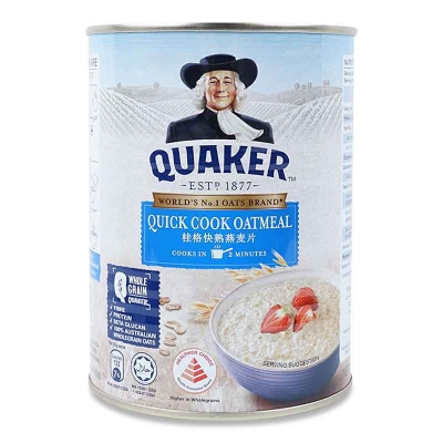 Picture of Quaker Quick Cook Oatmeal 400g