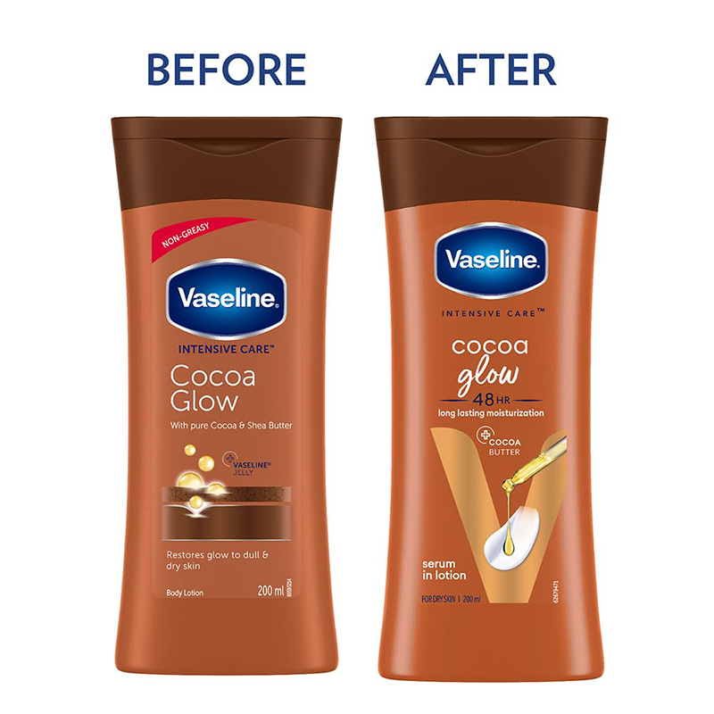 Picture of Vaseline Intensive Care Cocoa Glow Body Lotion 200 ml