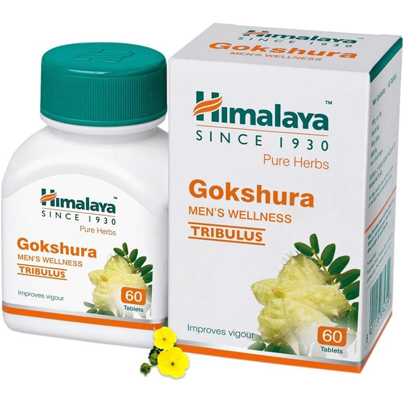Picture of Tribulus (Gokshura), Enhances Vigor & Vitality in Men, Herbal Veggie 60 tab