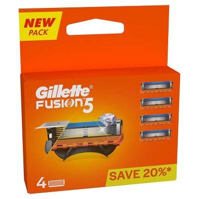 Picture of Gillette Fusion5 Razor Blades (4 Pack)